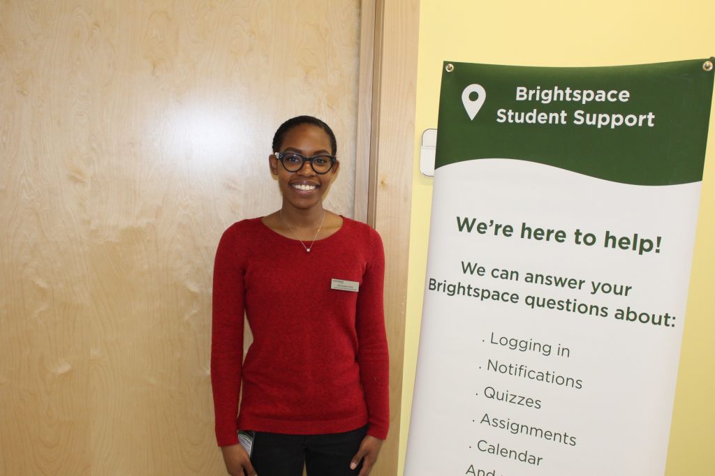 Keshana King, budget coordinator for Brightspace ambassadors program