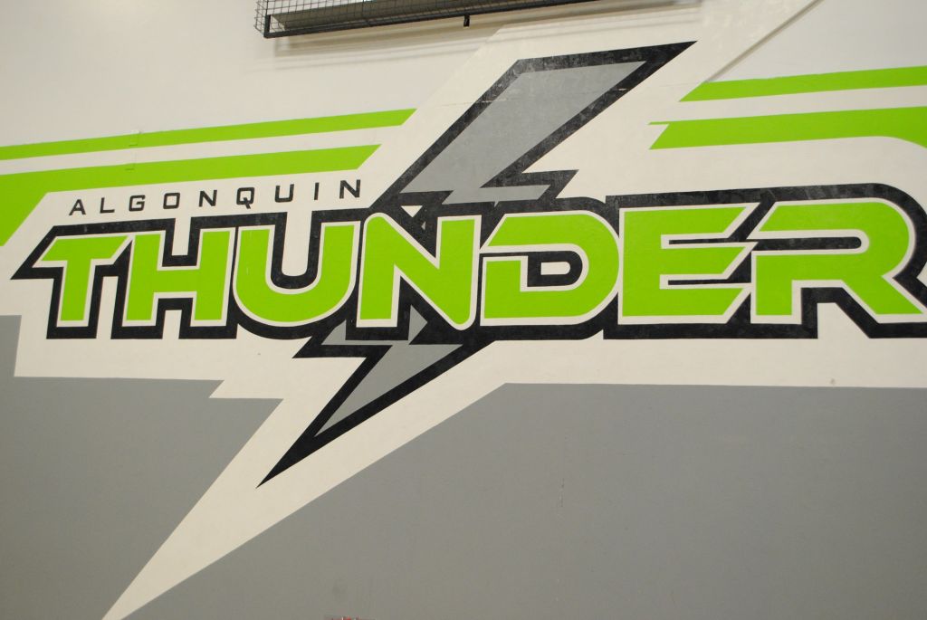 Algonquin Thunder varsity logo has been with the school since the beginning and has yet to be changed by the SA.