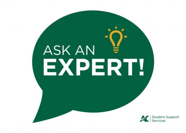 "Ask an Expert" series is presented by Algonquin College&squot;s Project Lighthouse and The Umbrella Project.