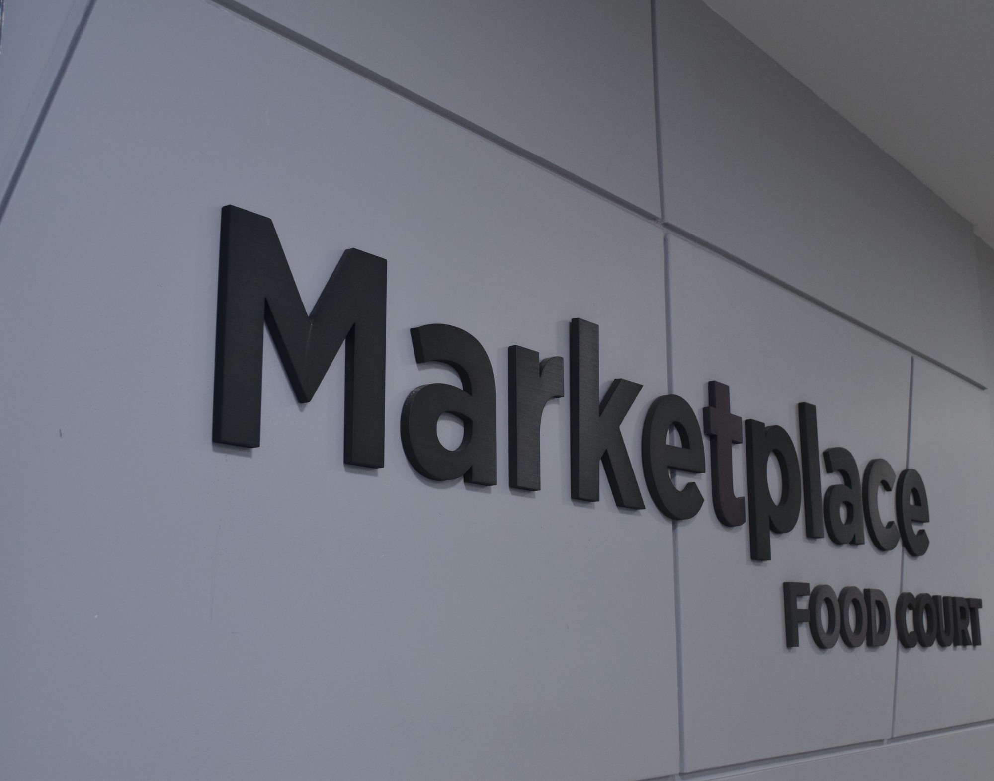 Marketplace Food Court is still open to serve students and staff.