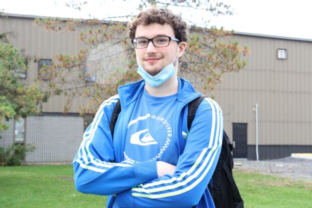 Mario Lumaj, a business administration student found comfort in finding a community he can connect with through clubs.