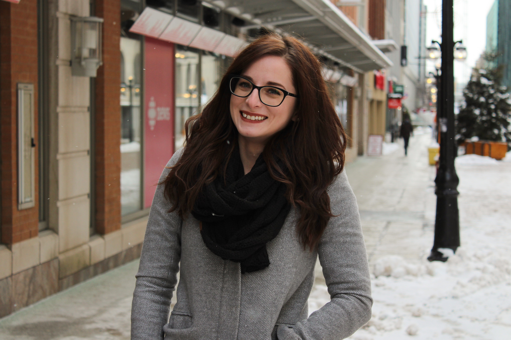 Caroline Marchand is a Algonquin TV broadcasting graduate and associate director for CBC Power and Politics.