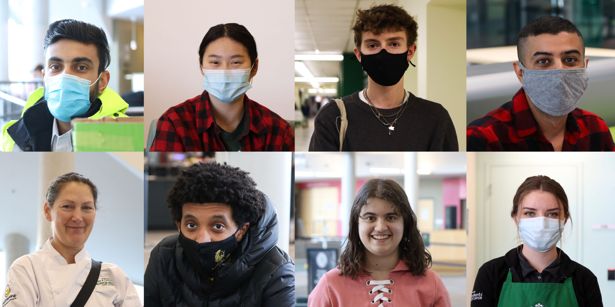 What do college students and staff at the Woodroffe campus have to say about 2021?