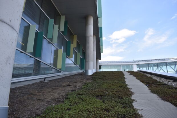 Opened in 2011 the ACCE building received LEED Platinum certification.
