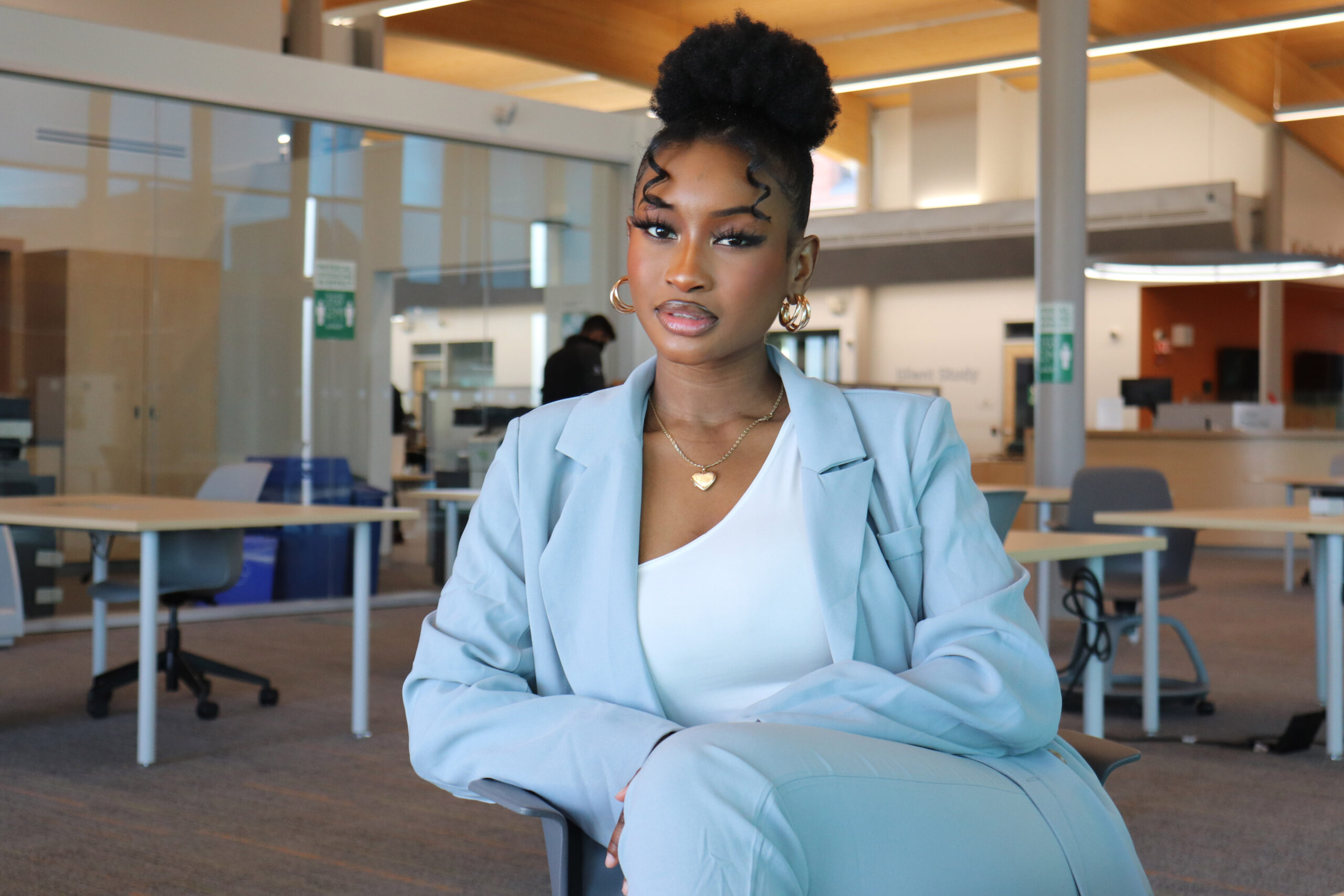 Aicha Drame is grateful for what she has learned in the business management and entrepreneurship program.