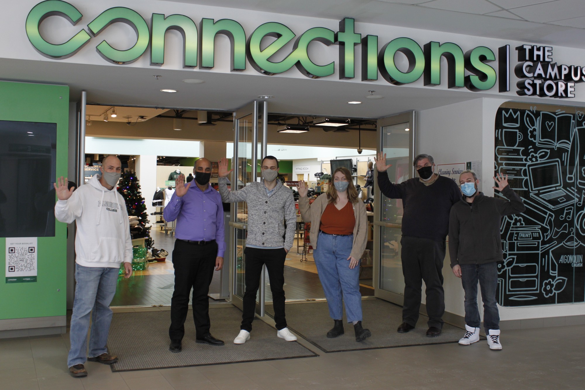 More than simply a place to pick up your textbooks and school supplies, Connections has a wide variety of products on offer, and the staff is ready to welcome you.