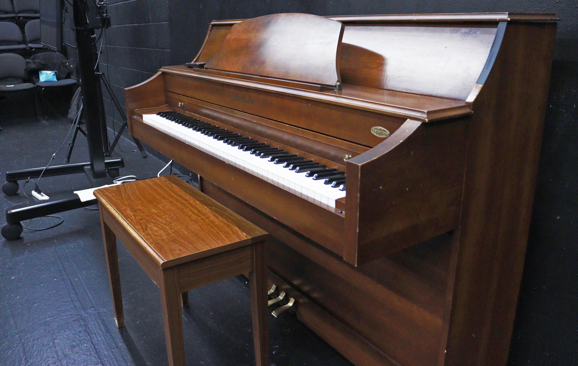 Algonquin's Woodroffe campus features a wide range of pianos.
