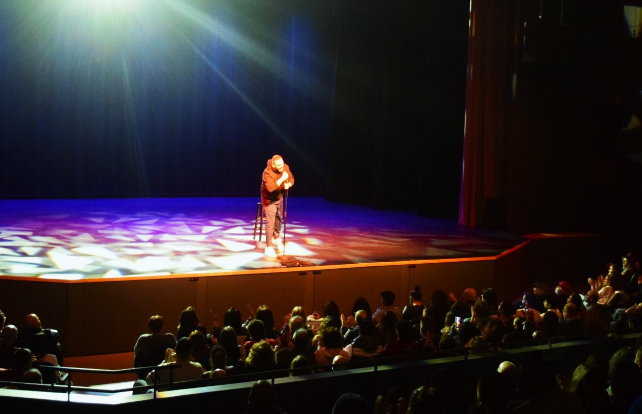 Nemr Abou Nassar performed at the Algonquin Commons Theatre on March 25.