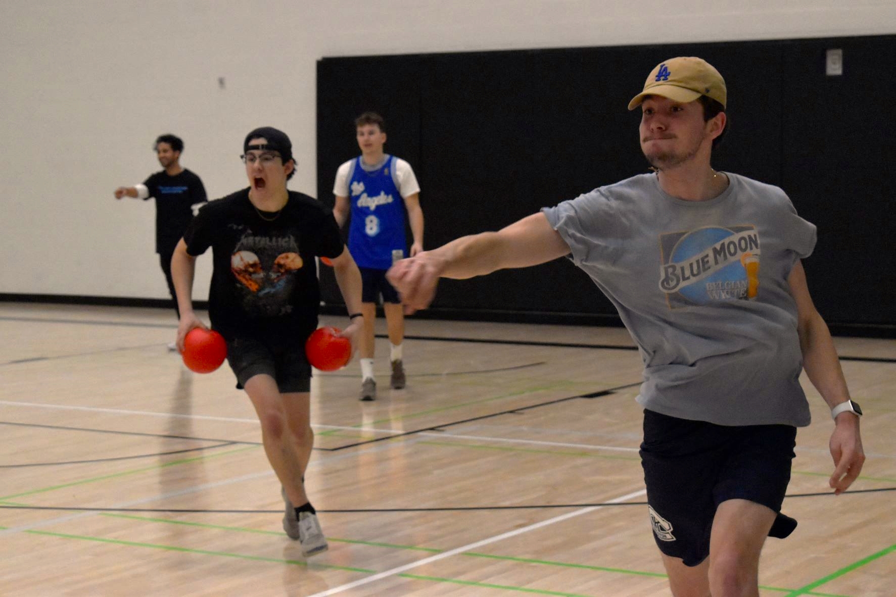 Participant Ethan Fisher used his baseball experience to his advantage.