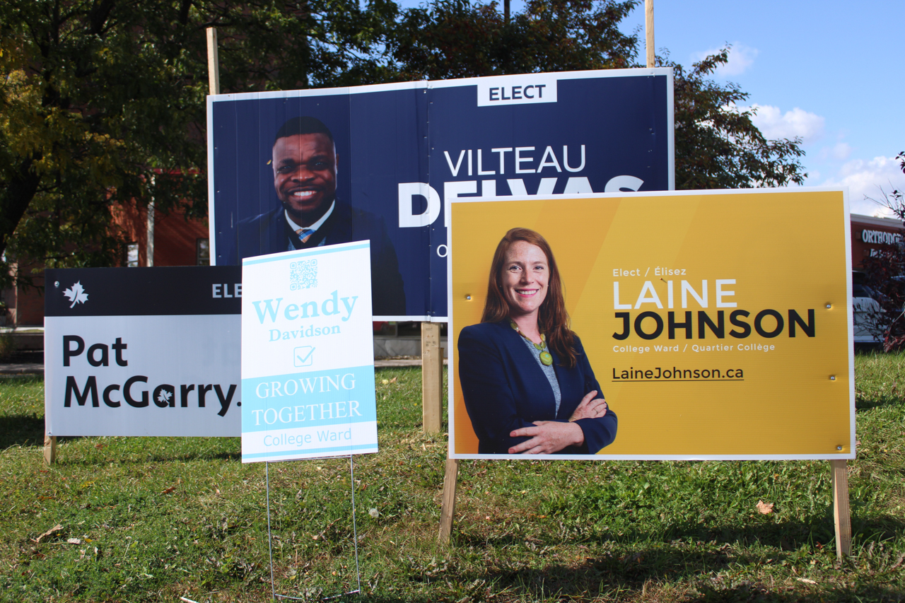 Five candidates are vying to replace councillor Rick Chiarelli in College ward.