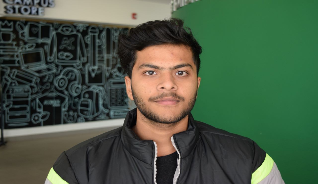 Vibhu Sikka, an international student at Algonquin College