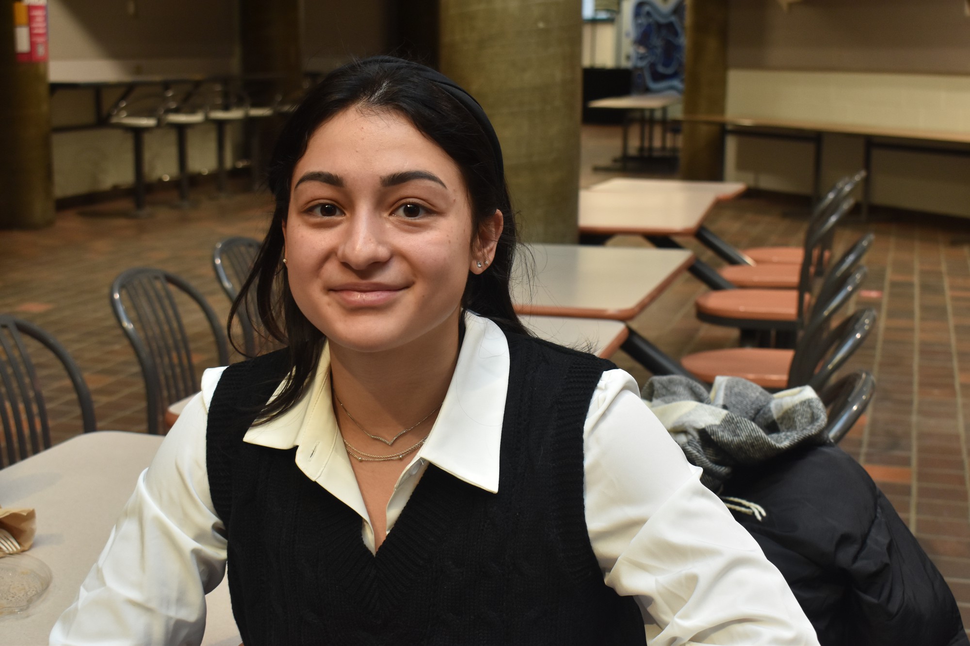 Gabby Sanabria, a management business student, offered an improvement suggestion for professors in 2023.