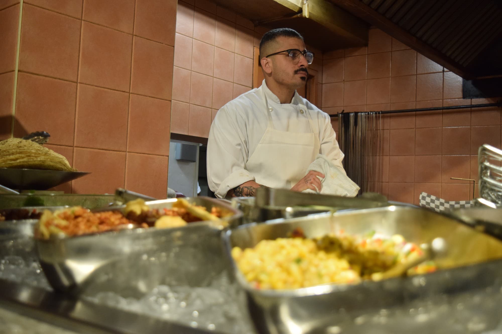 Nitin Mehra, 38, is the executive chef and COO of his family's restaurant, East India Company. Mehra is a recipient of this year's Forty Under 40 award.