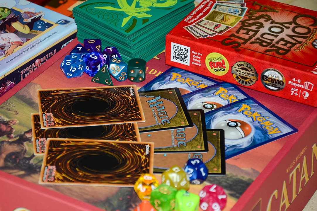 The fun thing about tabletop games is that there are tens of thousands of them, and there is sure to be at least one for you to enjoy.