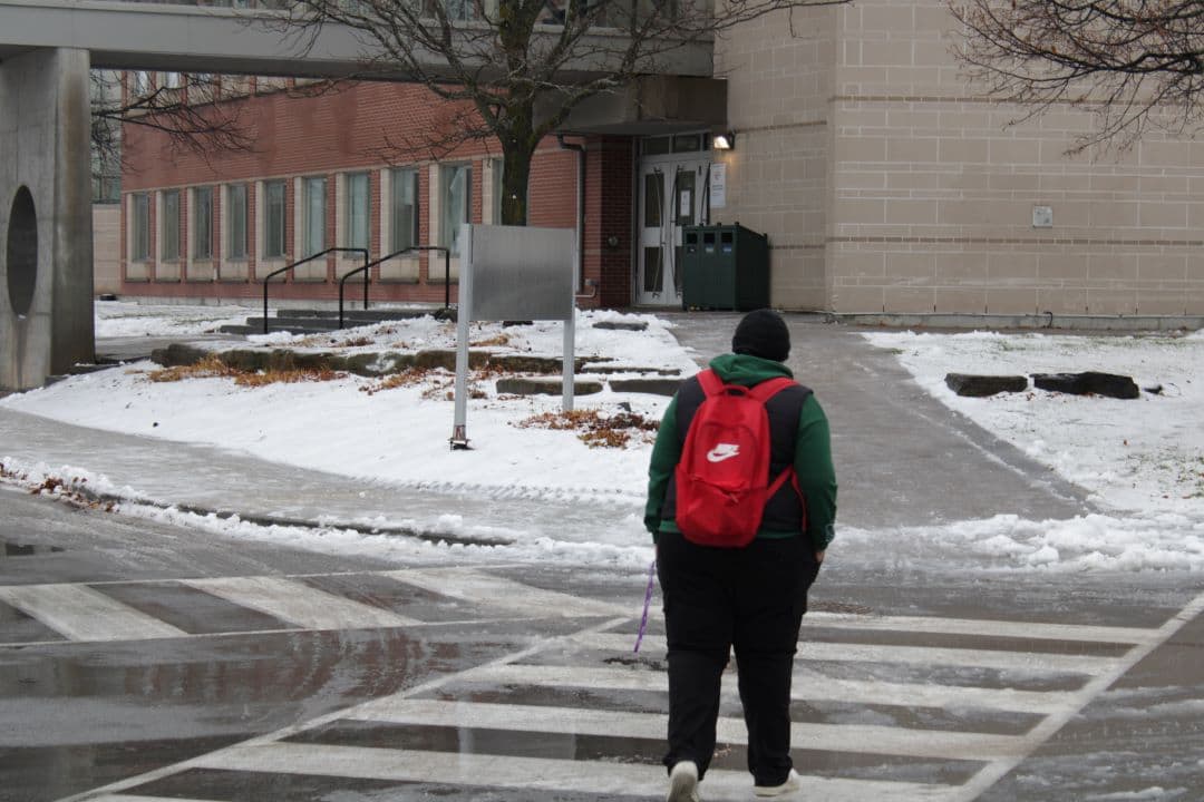 With winter weather just around the corner, Algonquin College is changing the way ice and snow are being handled around campus by changing the salt it uses.
