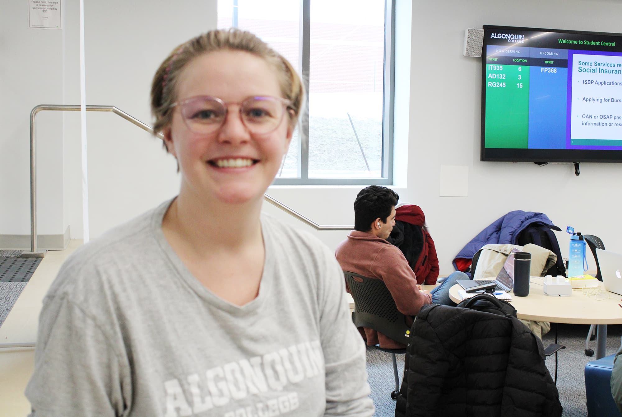 Leah Grimes, international student integration full-time support, explained the IPM program.