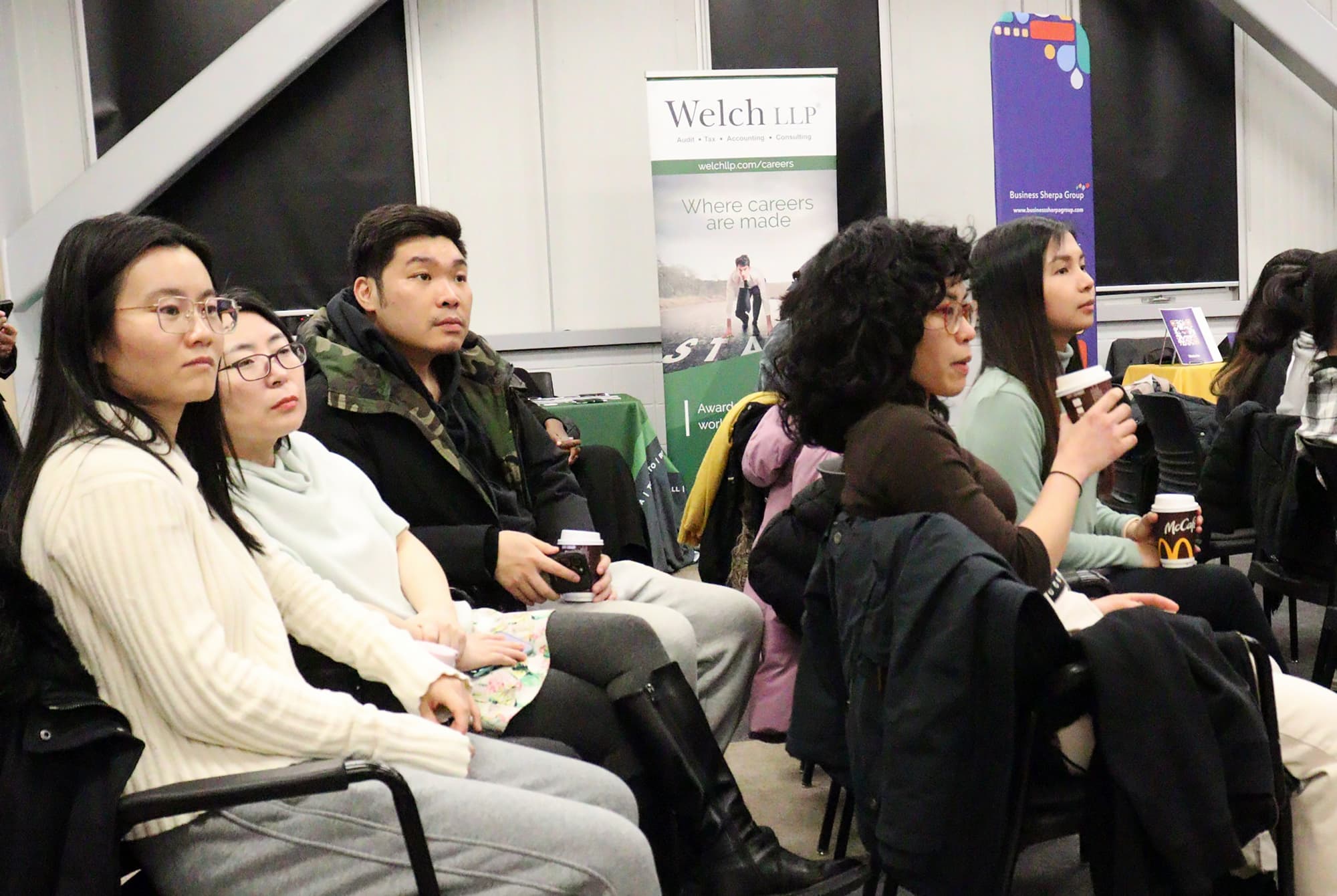 Algonquin College accounting students gained valuable insights from recent graduates and potential employers.