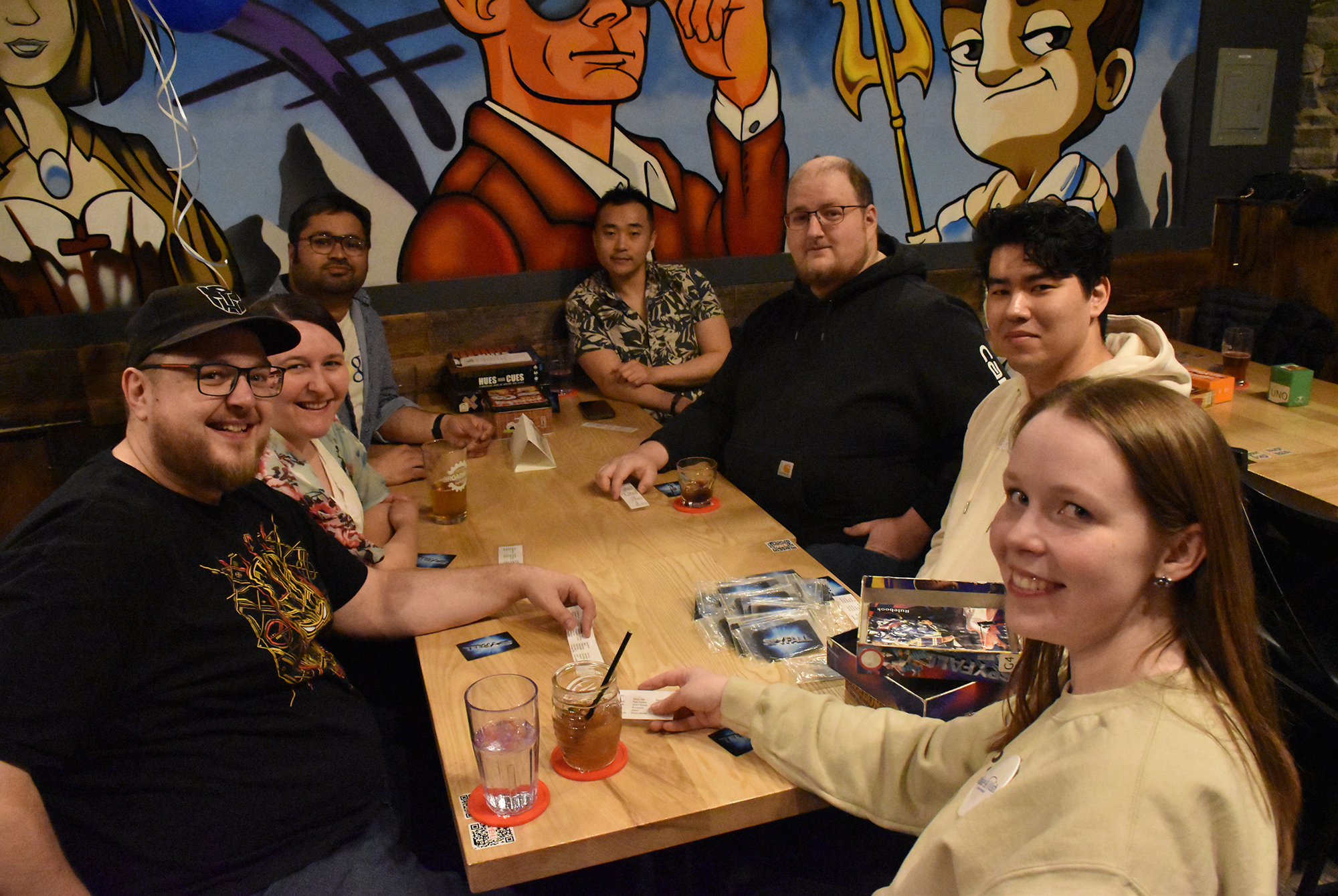 The Make-A-Wish board game night kicked off in full force with a packed house at Level One Game Pub on April 5. The student-organized event raised money for Make-A-Wish Canada through ticket sales and a silent auction.