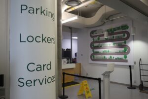 The Card Services office in room E120 manufactures student cards, U-Passes, and soon, the merged card.