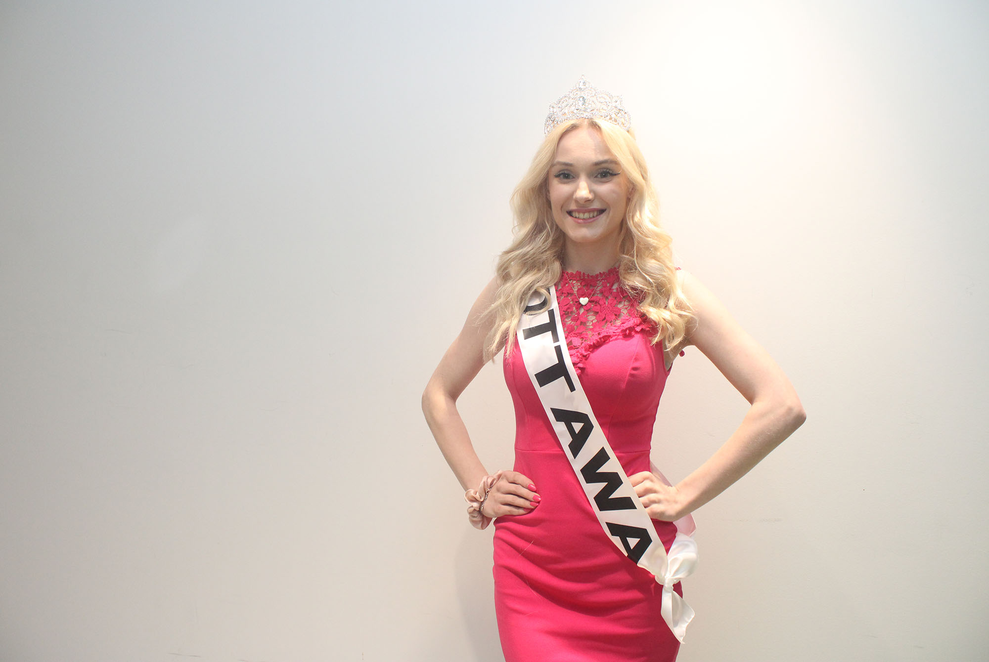 Sophia Wojdak, an AC student, was second runner-up at the Ontario Regional Canada Pageant