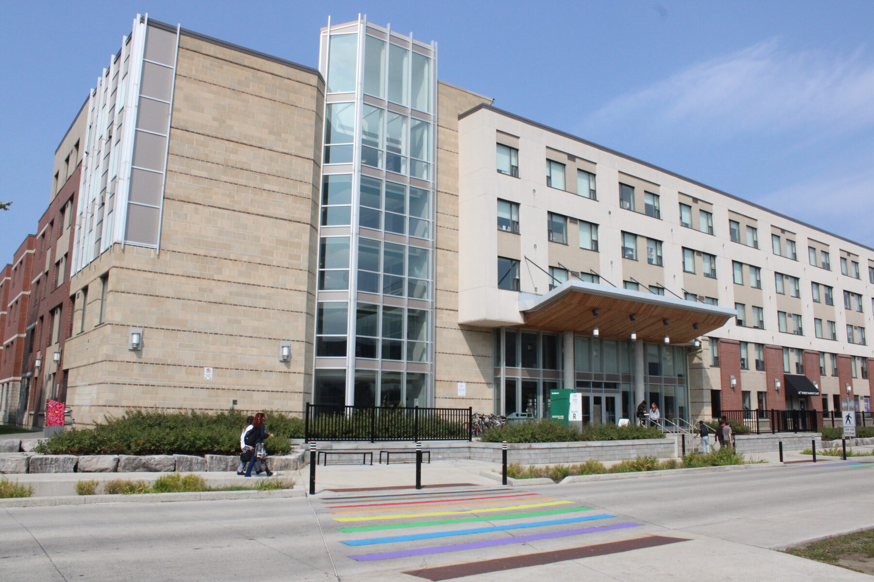 Algonquin College's Residence, otherwise known as the R Building.