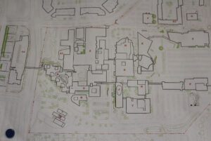 A1 on the site map is where the new science lab will be located.