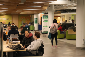 The Student Learning Centre (SLC) provides resources for Algonquin students to study, work, and prepare for exams.