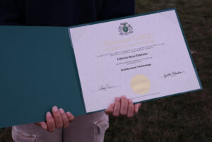 Vittoria Pantano earned her advanced diploma in architectural technology after three and a half years at Algonquin College.