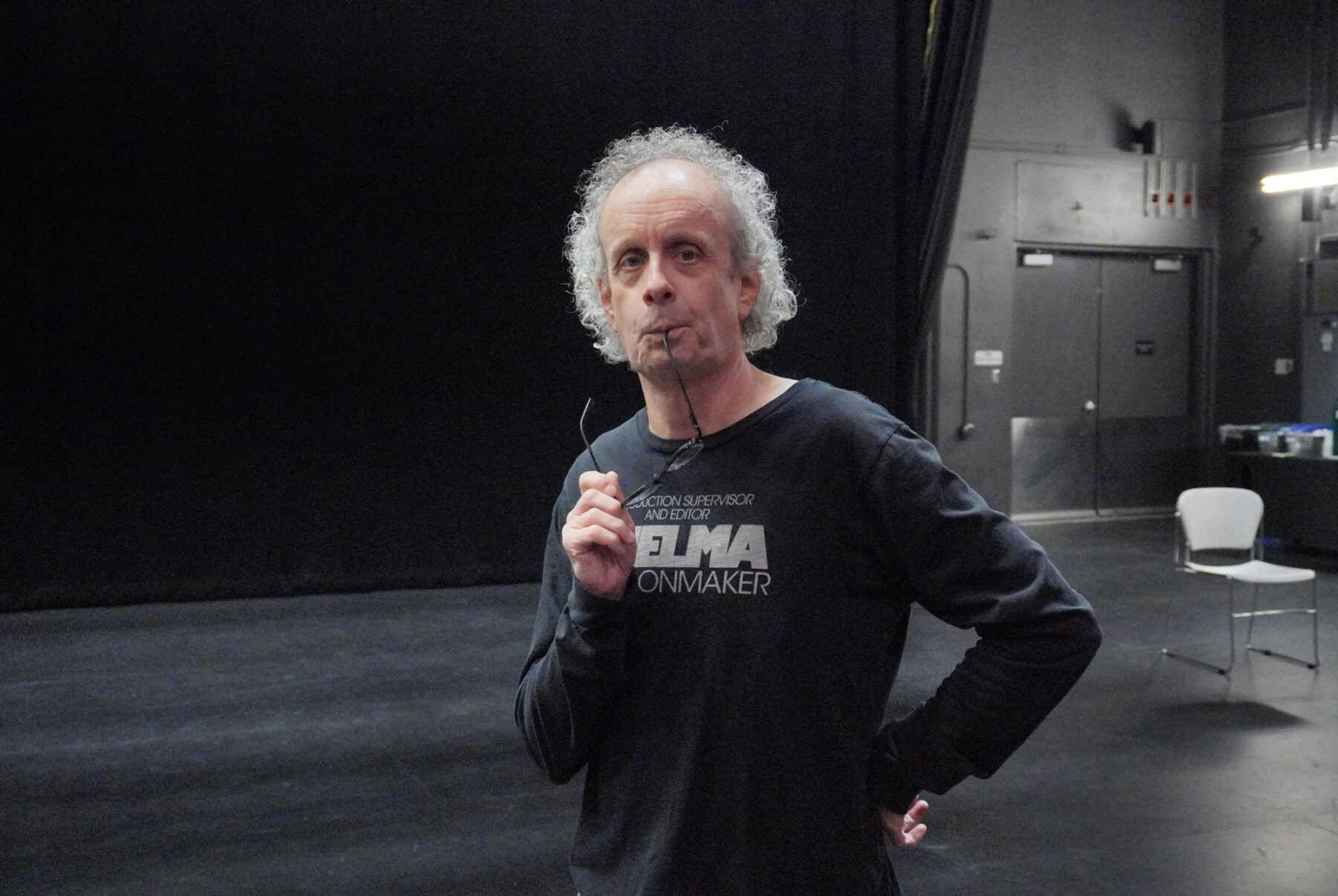 Kevin McDonald leads students through an improv exercise during his Improv to Sketch workshop at Algonquin College on Oct. 10.