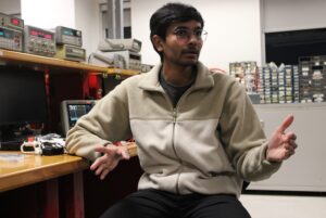 Dwij Brahmbhatt, one of the club's three founders.