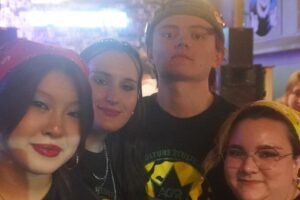 The PR student team.