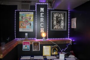 Items sold during Speakeasy Night to raise funds for OCISO.