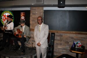 Spiritual care provider Wondewesson Baheru, originally from Ethiopia, shared his immigration journey.