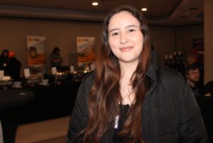 Business management entrepreneurship student Alvaro Abusneina is using her specific skills to support women in trades.