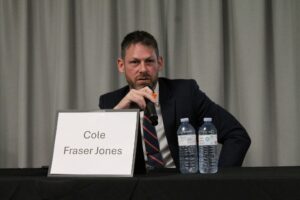 Challenger Cole Fraser Jones brings engineering and management expertise to his bid for Ward 9 councillor.