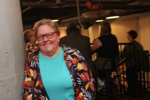 Vicky Smallman is familiar with Jeff Leiper's politics, living in Kitchissippi where he presides as councillor.