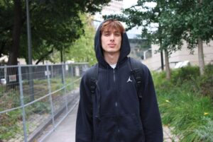 Business and Marketing student Rowan Randall