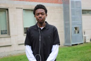 Informations Technology student Jahiem Simpson